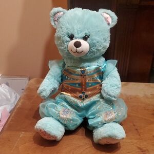 🧸 GIRL SCOUT THIN MINTS BUILD A BEAR Teddy Bear With Aladinn Jasmine Outfit🧸